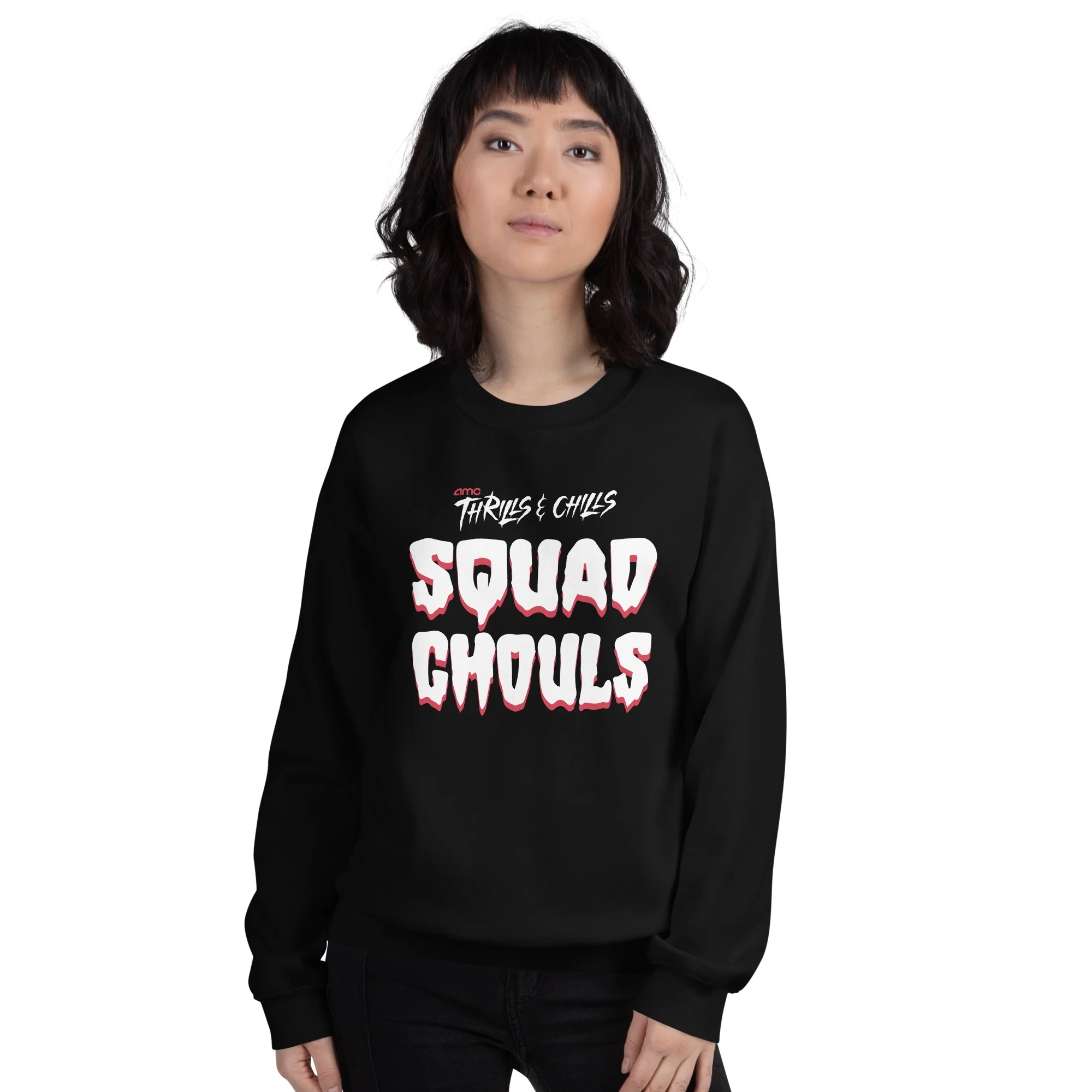 AMC Theatres Squad Ghouls Crewneck Sweatshirt - Image 3