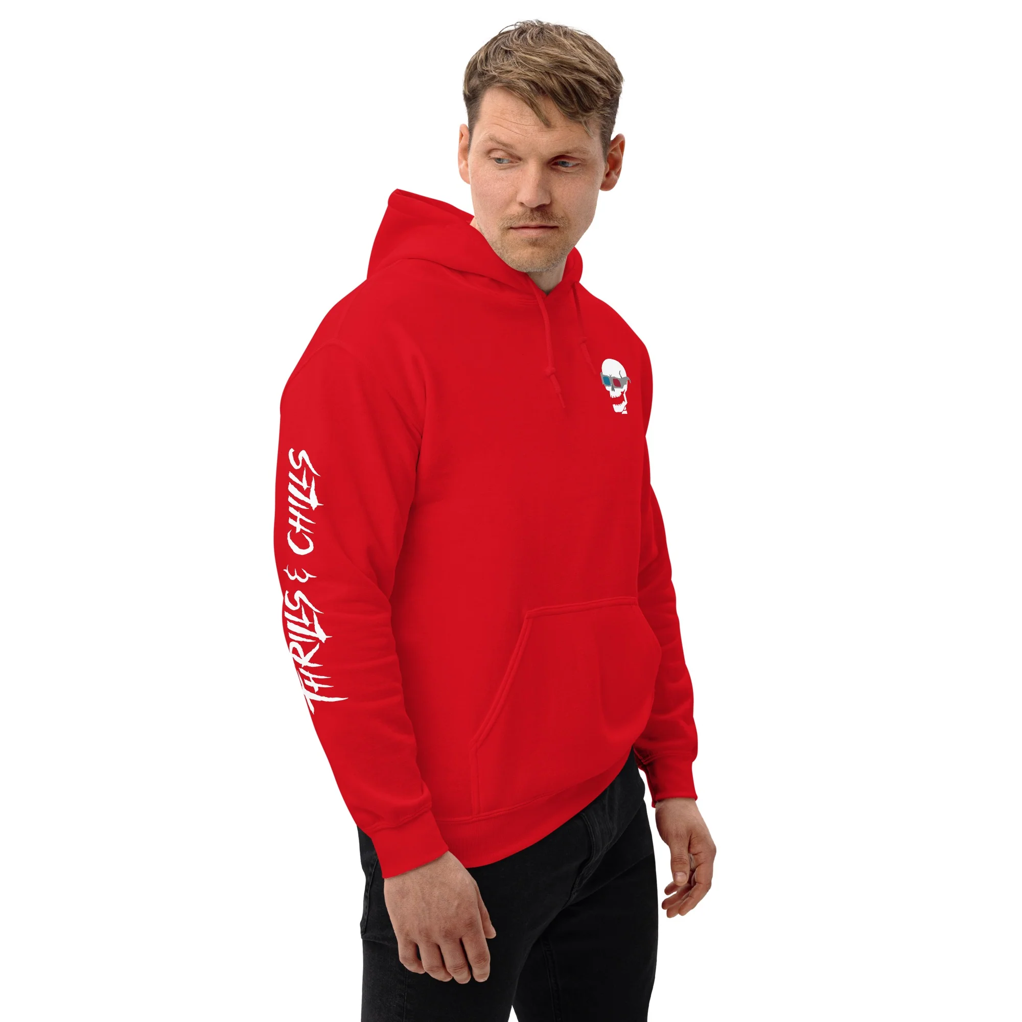 AMC Theatres Thrills & Chills 3D Glasses Hoodie - Image 4