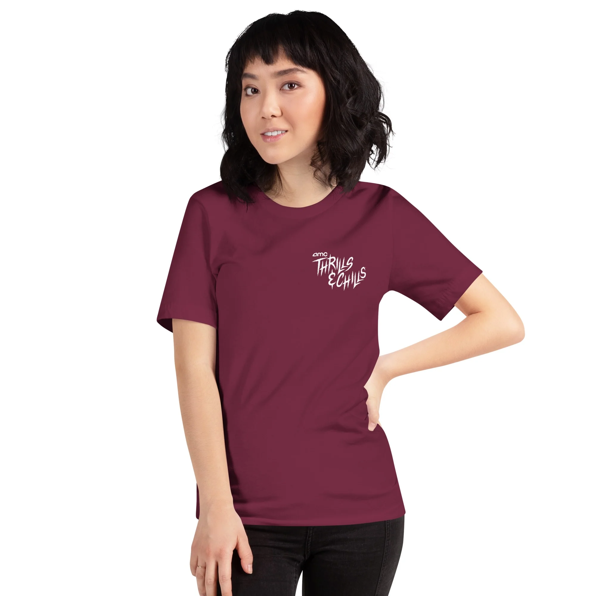 AMC Theatres Thrills & Chills Skeleton T-shirt - Image 5