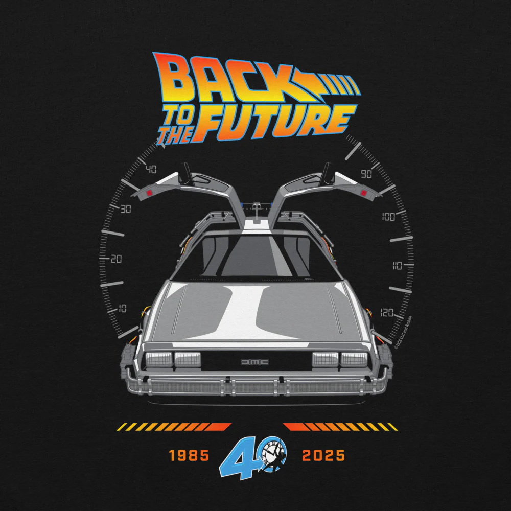 Back to the Future 40th Anniversary Hoodie - Image 4