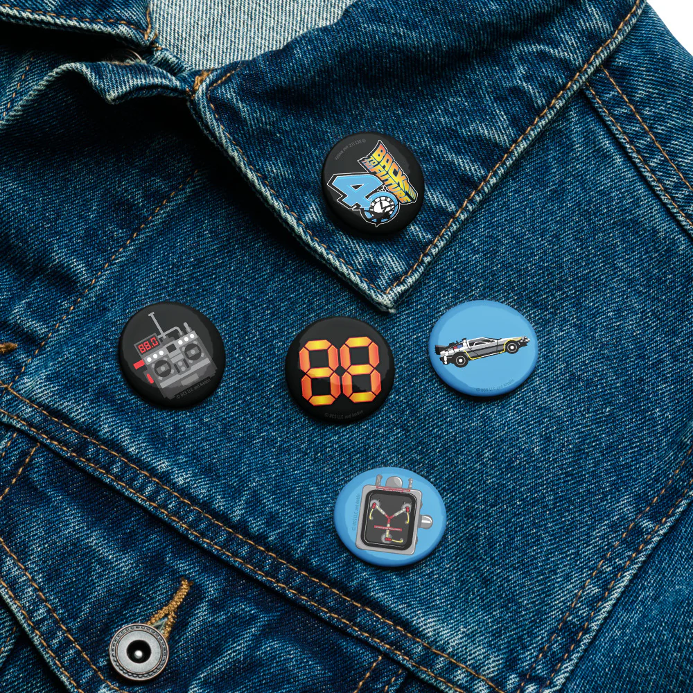 Back to the Future Icons Pin Set - Image 2