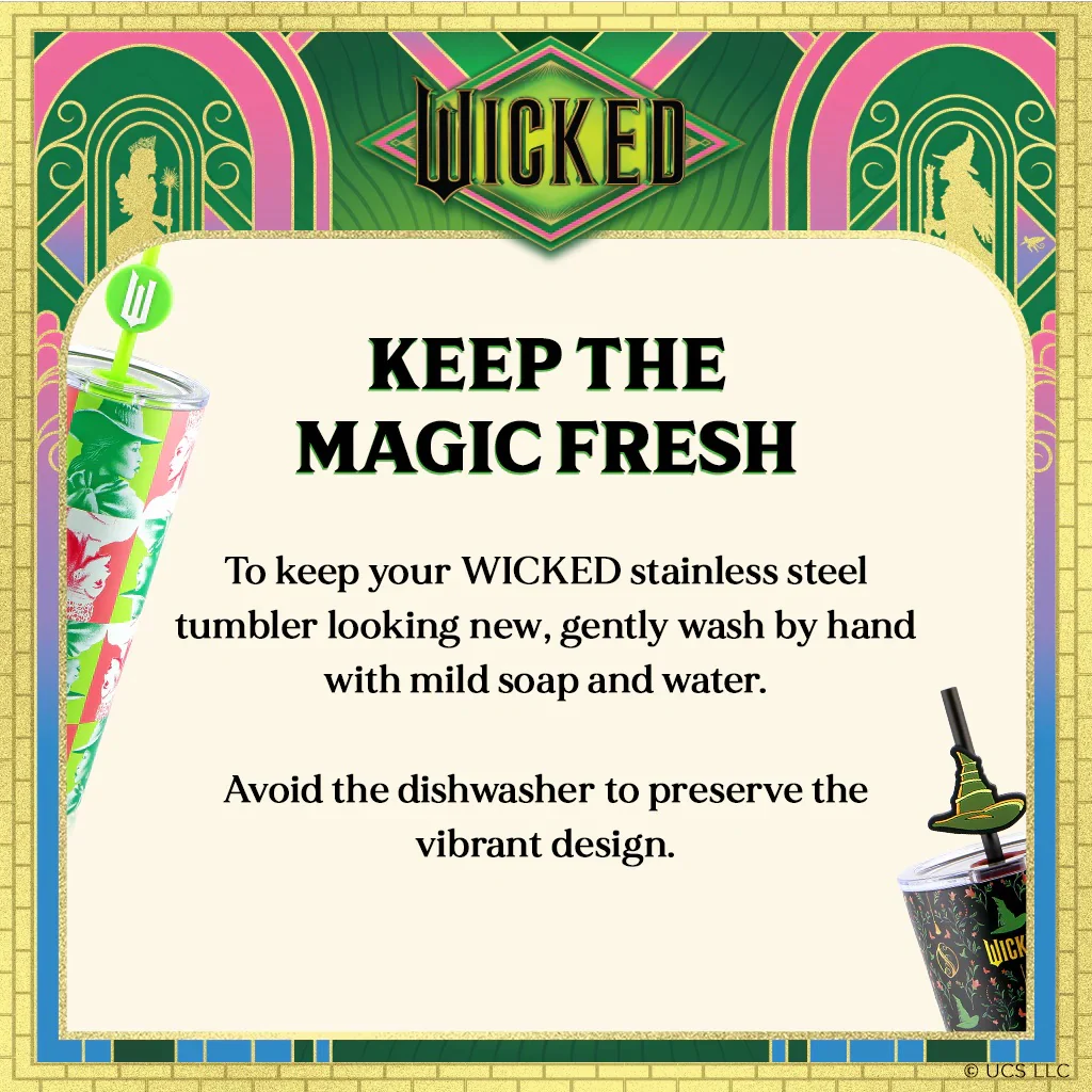 Dragon Glassware x Wicked 24 oz Tumbler - Enchanted - Image 7