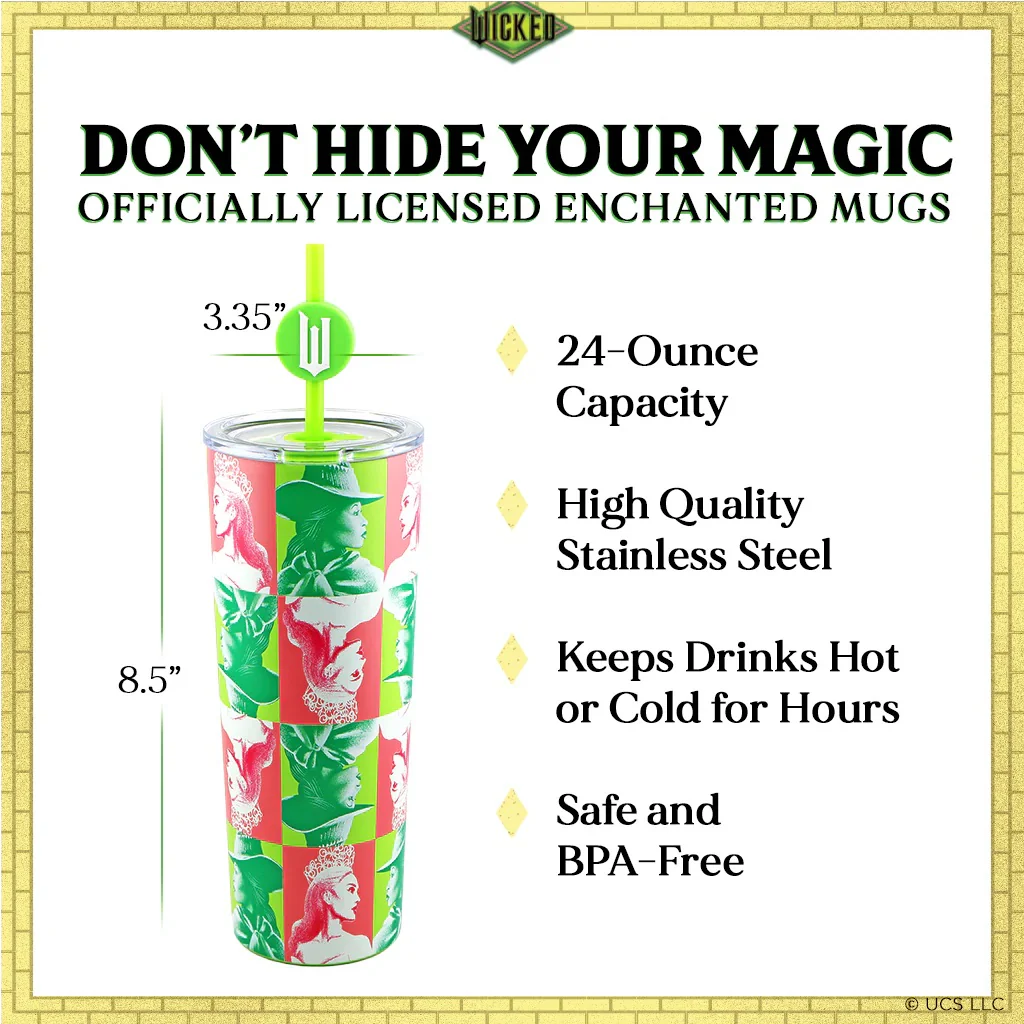 Dragon Glassware x Wicked 24 oz Tumbler - Portraits - Image 4