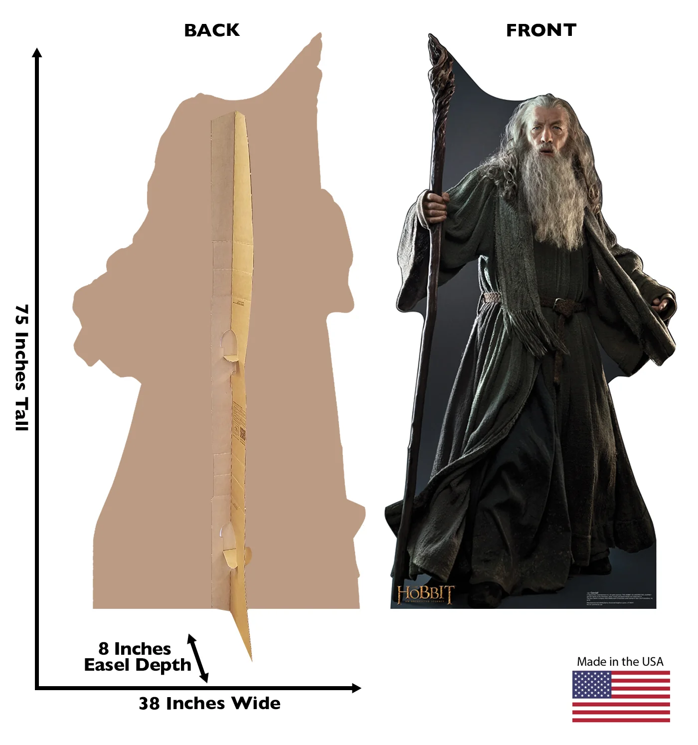 The Lord of the Rings Gandalf Cardboard Cutout Standee - Image 3