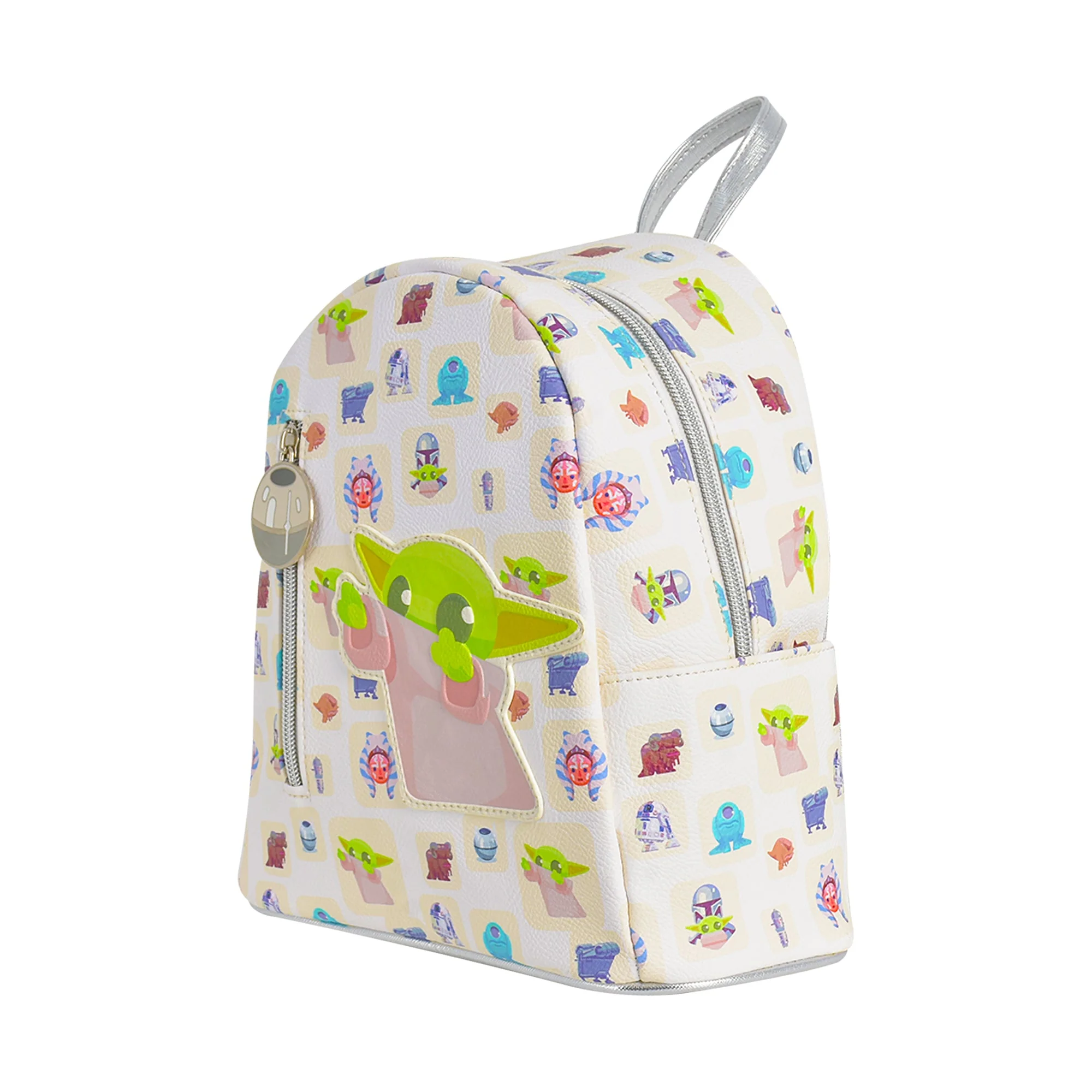 Star Wars Grogu and Friends Pattern Mini Backpack - Image 4