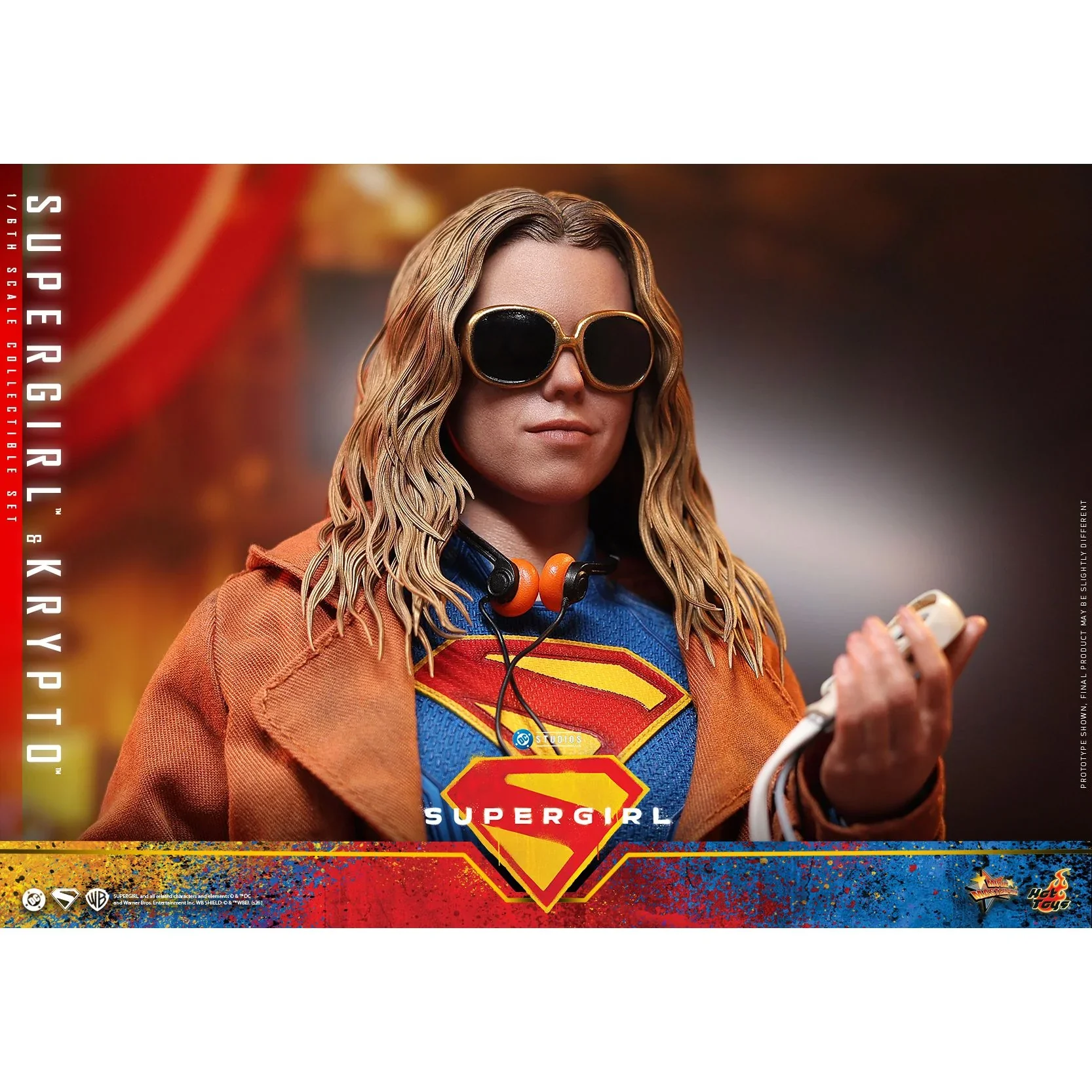 SUPERGIRL (2026 Movie) Supergirl & Krypto Sixth Scale Figure Set by Hot Toys - Image 3
