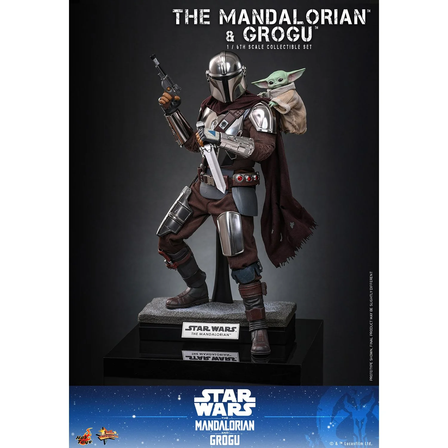The Mandalorian & Grogu 1/6th Scale Figure Set - Image 20